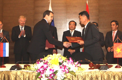 Vietnam- Rusia  sepakat memperkuat perdagangan bilateral
